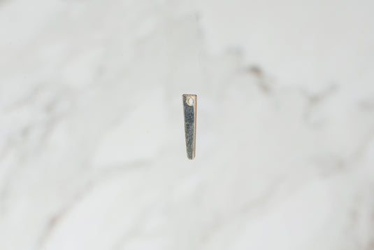 Triangle Charm - Sterling Silver