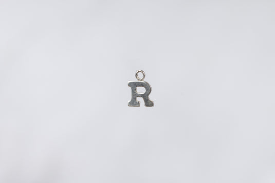 Sterling Silver  Letter  charm