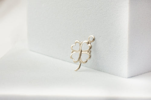Clover Charm - Sterling Silver
