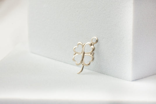 Clover Charm - Sterling Silver