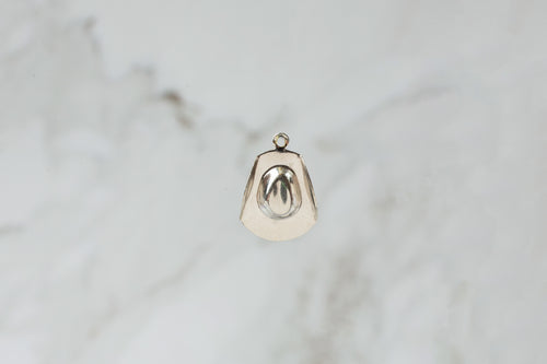 Cowboy Hat Charm - Sterling Silver