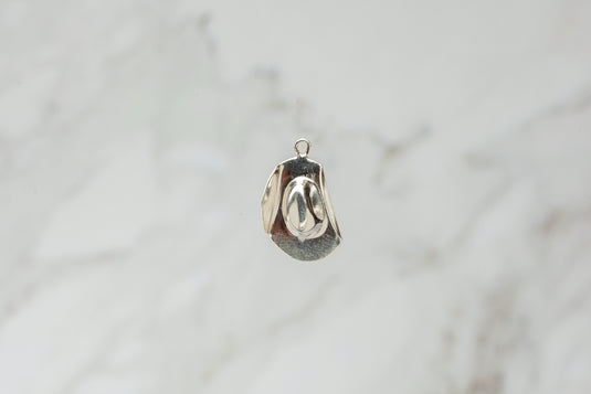 Cowboy Hat Charm - Sterling Silver