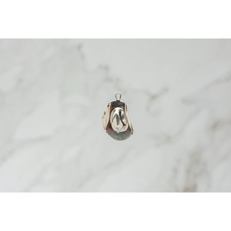 Load image into Gallery viewer, Cowboy Hat Charm - Sterling Silver
