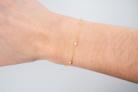 Audrey - 14K Gold Filled (Clear)