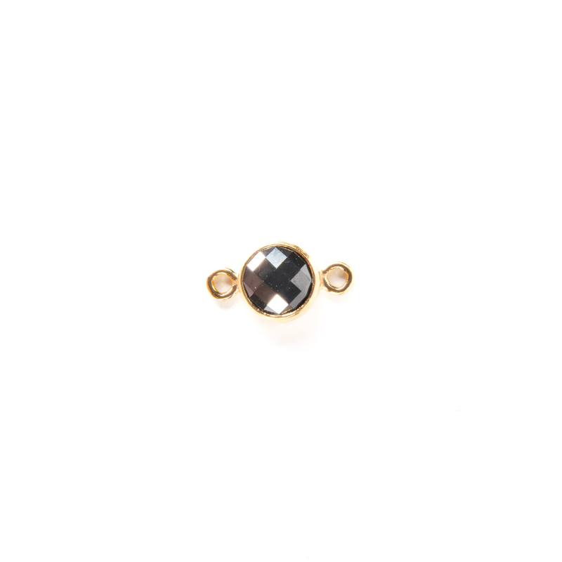 Cargue la imagen en el visor de la galería, 4mm CZ Birthstone Connecters - 14K Gold Filled
