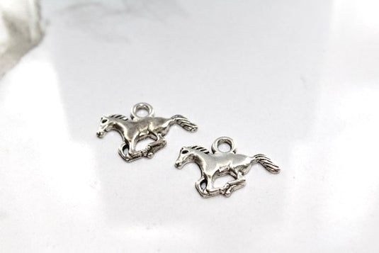 Horse Charm - Silver Plated