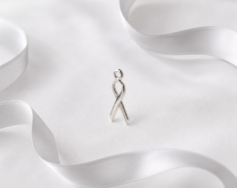 Cargue la imagen en el visor de la galería, Charm de cinta - Plata de ley 
