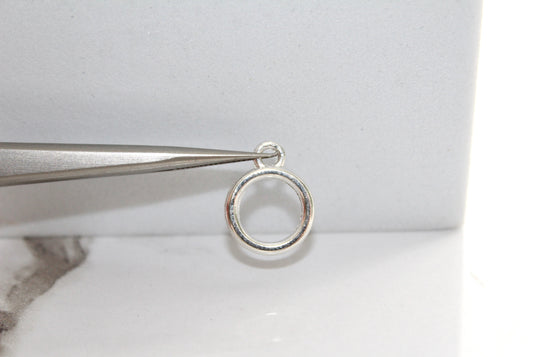 Silver Thick Toggle Clasp - Silver Plated