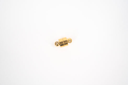 5.5mm Magnetic Clasp - 18K Gold PVD Stainless Steel (Gold)