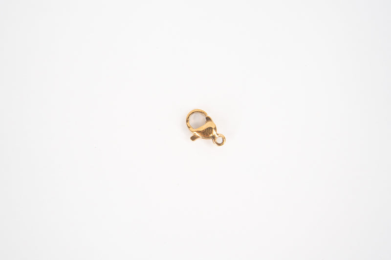 Cargue la imagen en el visor de la galería, 10mm Lobster Clasp - 18K Gold PVD Stainless Steel
