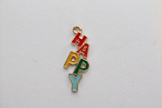 Happy Charm - Gold Plated