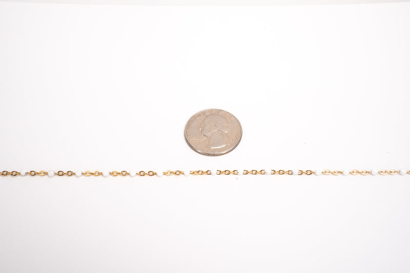 Cargue la imagen en el visor de la galería, Emily - 18K Gold PVD Stainless Steel (White)
