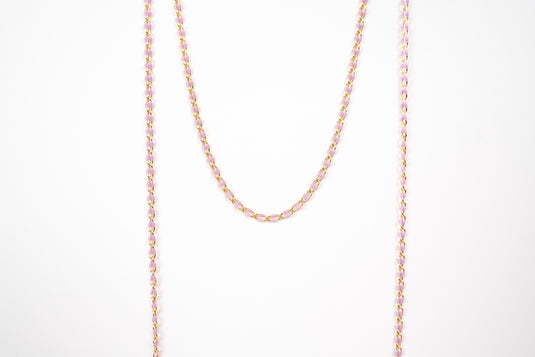 Fuji - 14K Gold Filled Enamel (Purple)