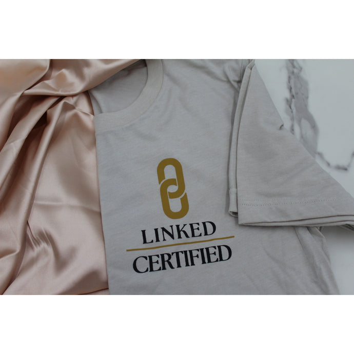 LINKED Short Sleeve T-Shirt (Cream)
