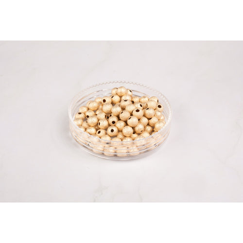 Yellow Gold  Stardust  Gold Filled  Gold  Bead