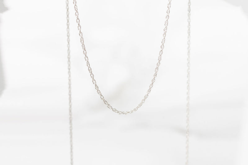 Load image into Gallery viewer, White Gold  White  Rope Chain  Rope  Gold Chain  14k gold chain  14k Gold  14k
