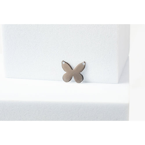 White Gold  Gold  charm  Butterfly  14k Gold