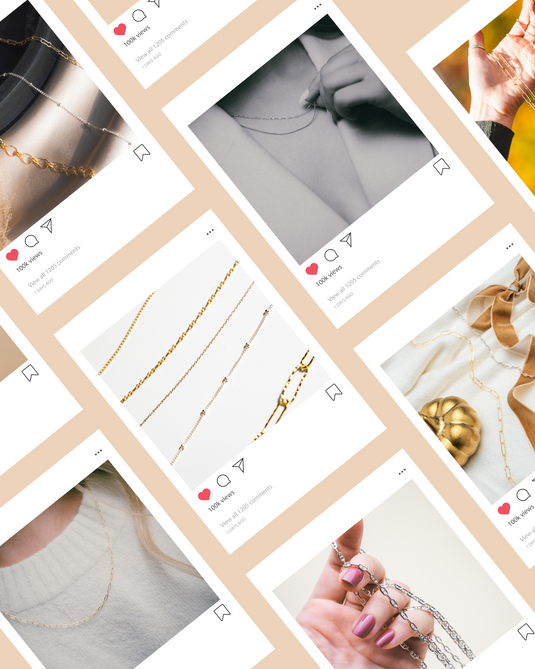 Suscripción mensual de marketing de joyería permanente