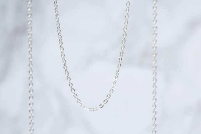 Permanent jewelry. Permanent jewelry supplies. Chain. Charms. Sterling silver. Oval. Oval chain