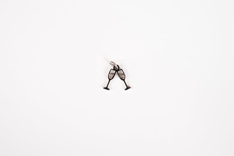 Load image into Gallery viewer, Cheers - 18K Gold PVD Stainless Silver
