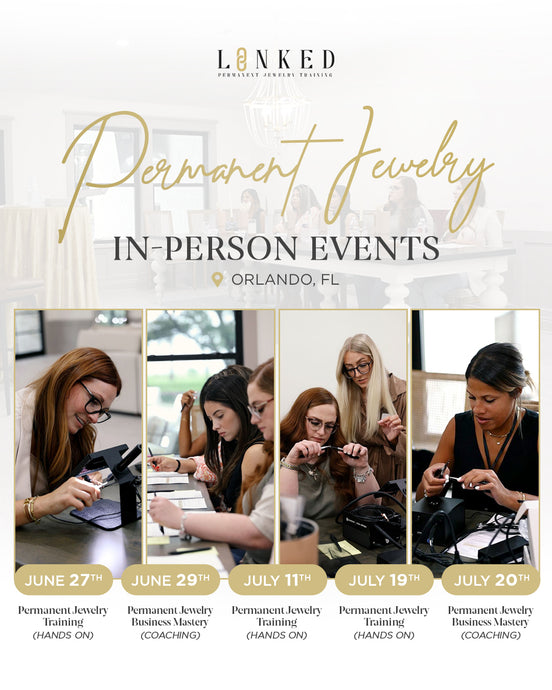 Permanent Jewelry In-Person Training: Full Kit