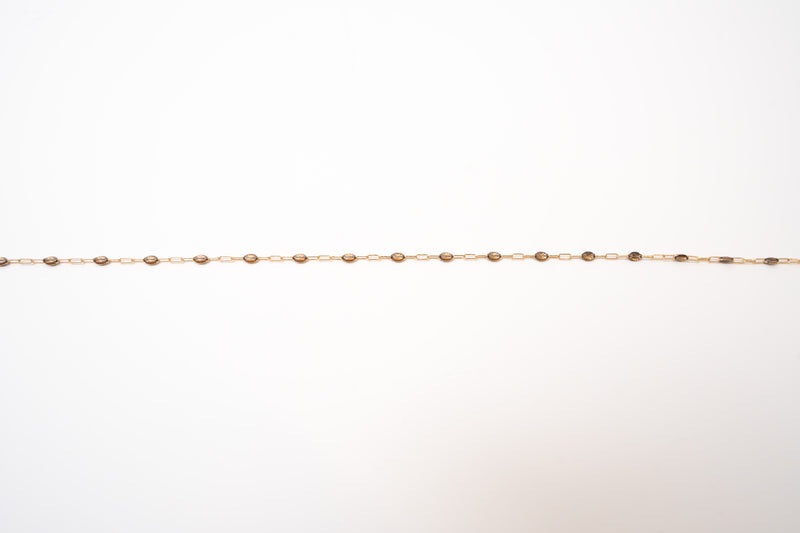 Cargue la imagen en el visor de la galería, Pumpkin spice- 14K Gold Filled Enamel (Brown)
