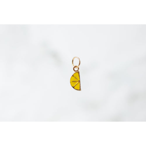 Gold  Cherry  charm  14k Gold  14k