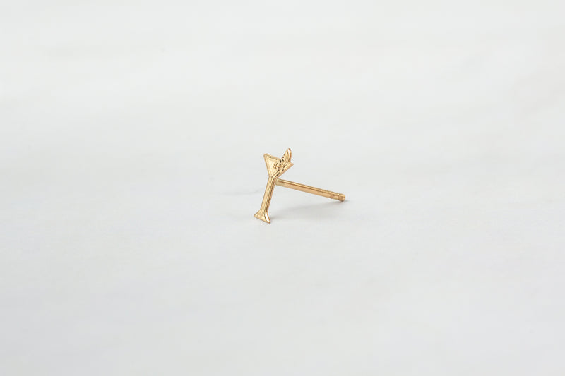 Load image into Gallery viewer, Martini Glass Earring - 14K Solid Gold (Yellow)
