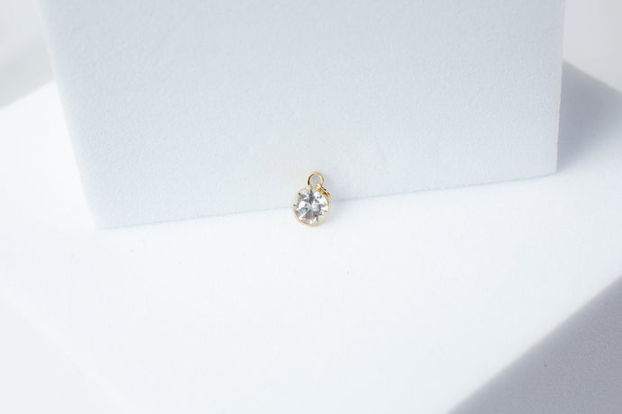 Yellow Gold  stone  Gold  gemstone  gem  charm  14k Gold