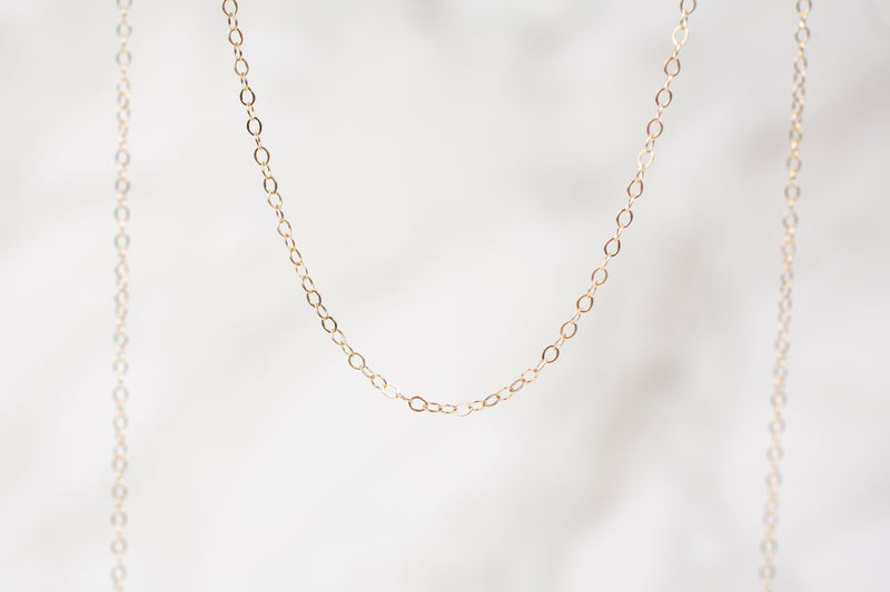 Load image into Gallery viewer, Yellow Gold  solid gold  Oval Link  Oval Chain  Gold Chain  14k gold chain  14k Gold  14k
