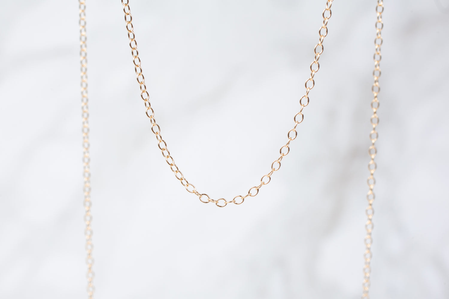 14K Solid Gold Chains – LINKED Permanent Jewelry Training & Supplies