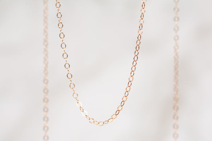 Rose Gold  Rose Color  Rose  Gold Filled  Gold Chain  Gold  Curb