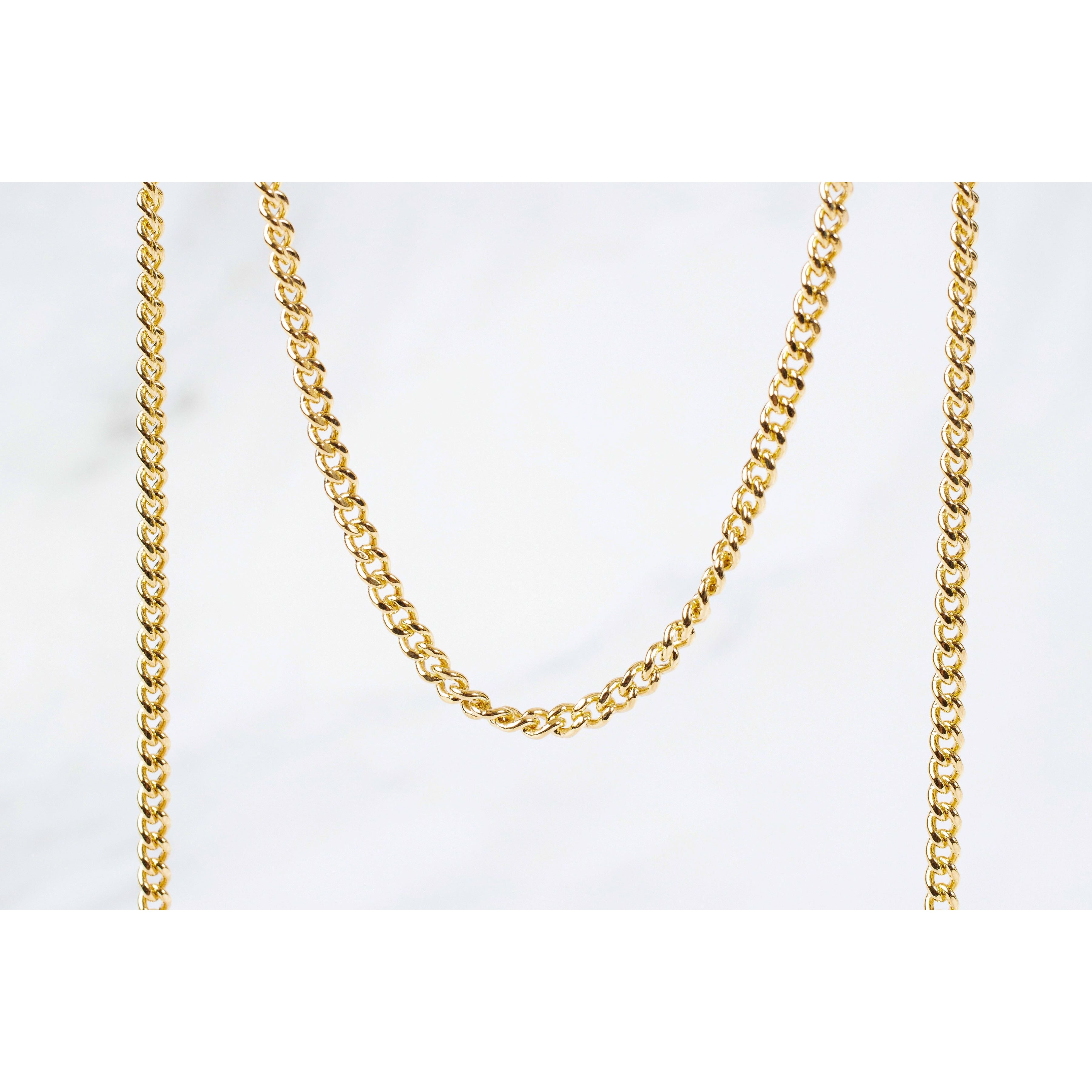 1/20 14K Gold Filled Chain for Permanent Jewelry,Bracelet, Necklaces by the  foot