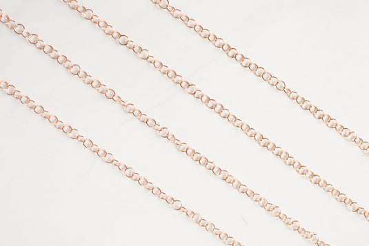 Permanent Jewelry Unfinished Chain Starter Packs 8 Kit options All Rosie Pack Rose Gold Filled