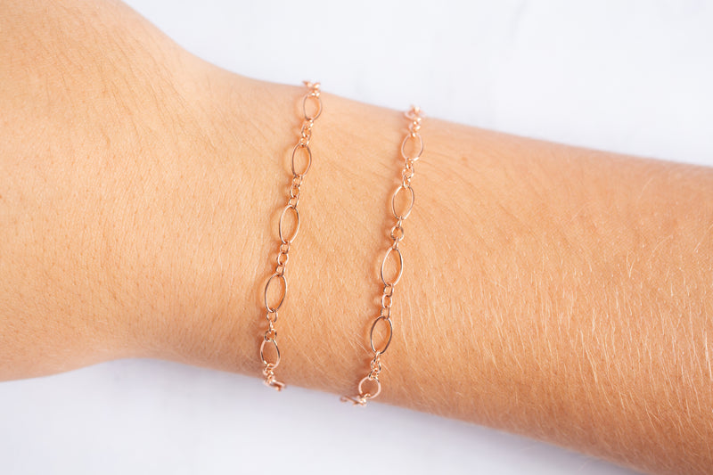 Load image into Gallery viewer, Jade - 14K Gold Filled (Rose)
