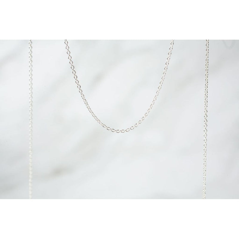 Load image into Gallery viewer, Sterling Silver  Silver  Oval Link  Oval Chain  oval  cable chain  cable
