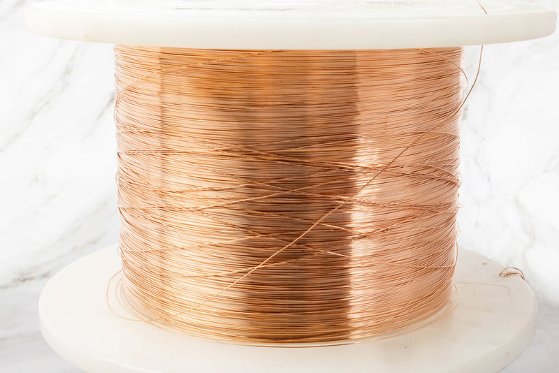 Load image into Gallery viewer, 14K Rose Gold 30G Round Wire - 1 Ft
