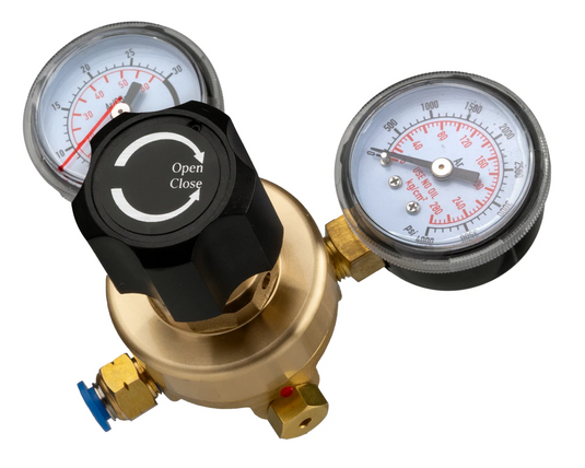Argon Gas Mini Regulator Gauge