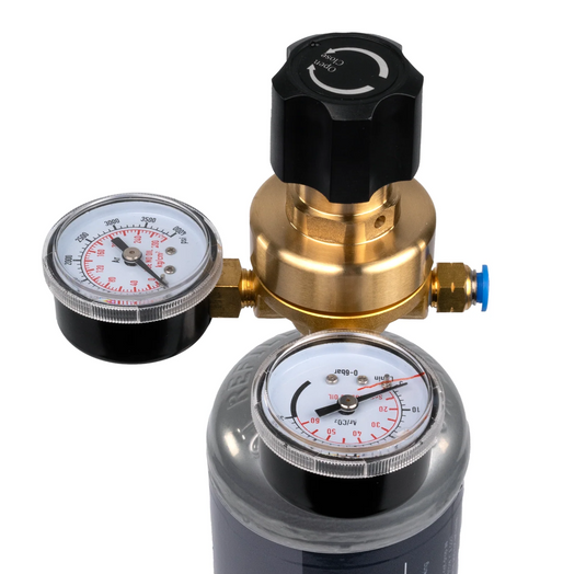 Argon Gas Mini Regulator Gauge