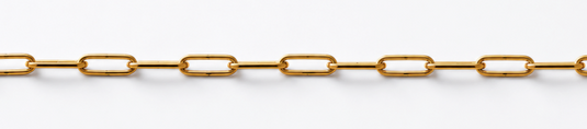 132 Chain Paper Clip - Gold-Plated