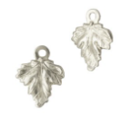 Maple Leaf Charm - Sterling Silver