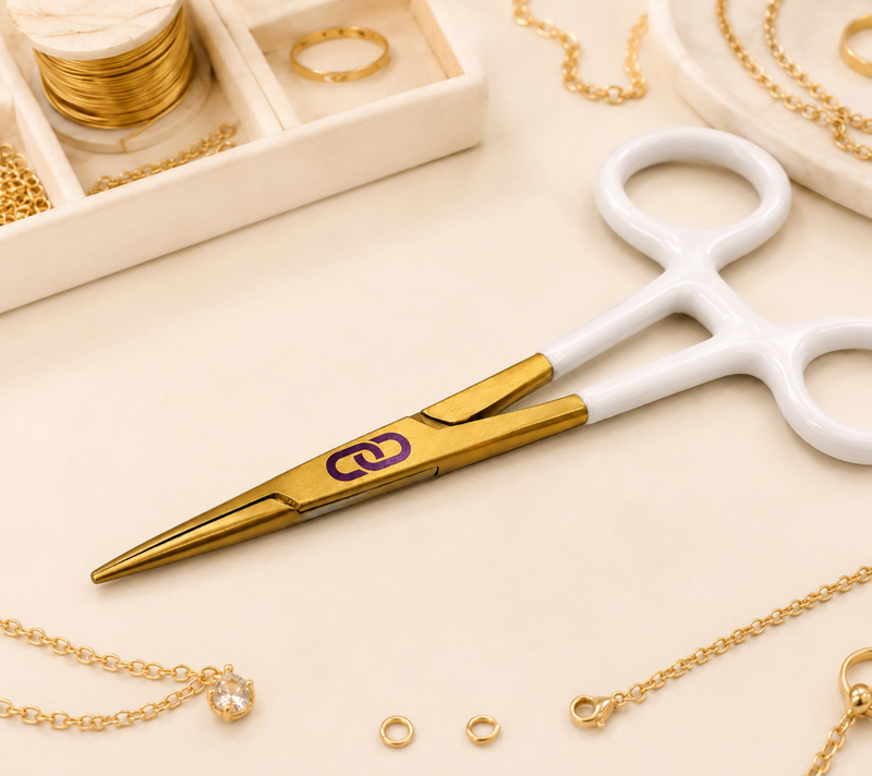 Load image into Gallery viewer, Grounded Locking Hemostat Pliers
