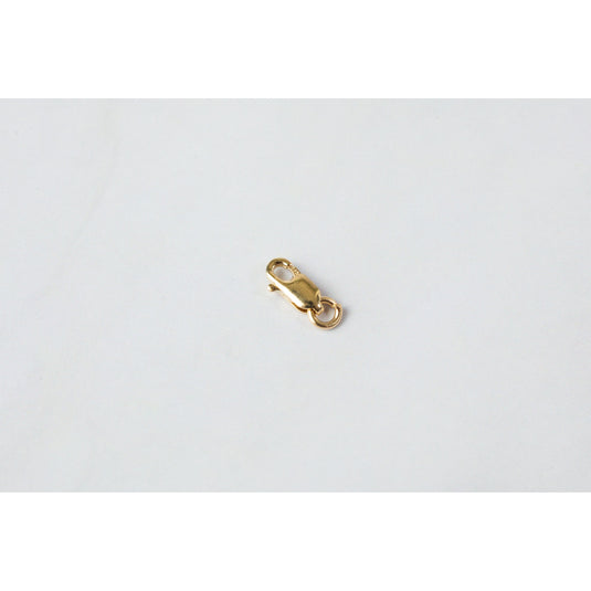 Oval Trigger Lobster Clasp - 14K Solid Gold (Rose)
