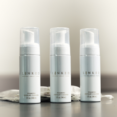 LINKED Permanent Jewelry Training Foaming Jewelry Cleaner