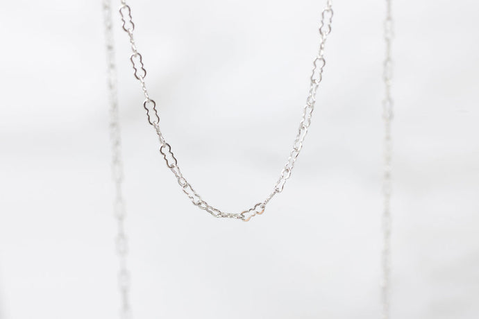 White Gold  White  Gold Chain  Gold  crinkle  14k gold chain  14k Gold