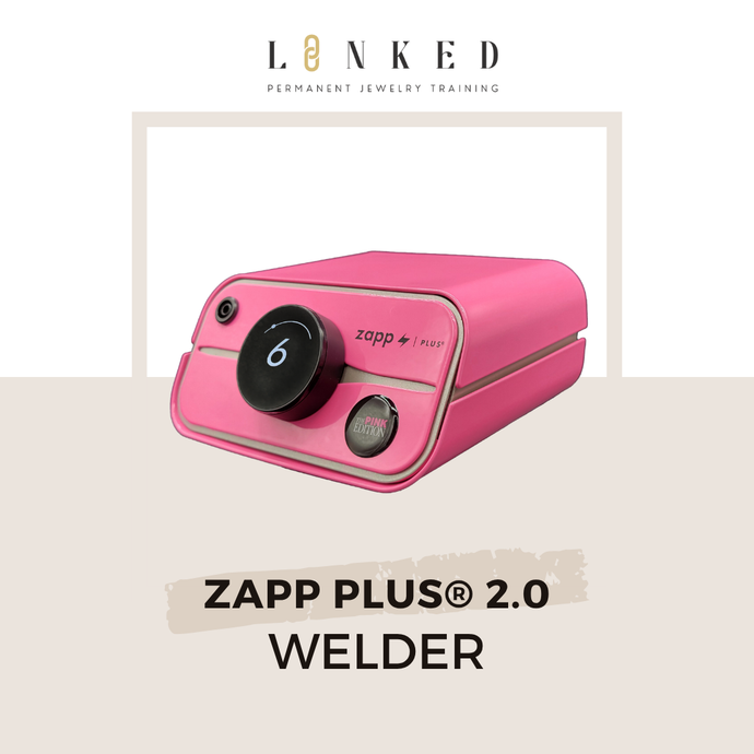 Zapp Plus® 2.0 Permanent Jewelry Welder (Pink) - MACHINE ONLY