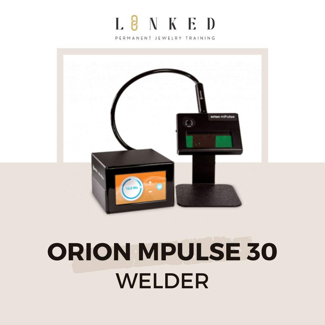 Orion mPulse 30 Permanent Jewelry Welder MACHINE ONLY LINKED