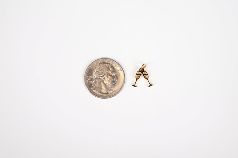 Load image into Gallery viewer, Toast - 18K Gold PVD Stainless Steel Champagne
