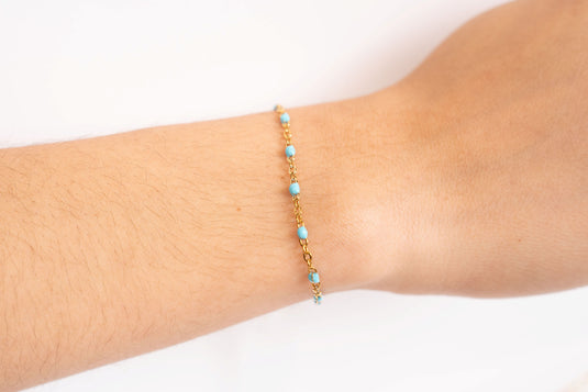 Reef - 18K Gold PVD Turquoise