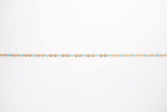 Reef - 18K Gold PVD Turquoise